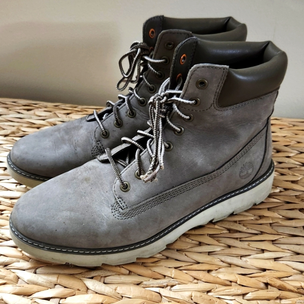 Timberland Keely Field Lightweight Boots Grey Size 8 Suede